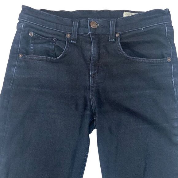 rag & bone High Rise Skinny Dark Coal Wash Denim Stretch Jeans Women Size 25 - Picture 8 of 13